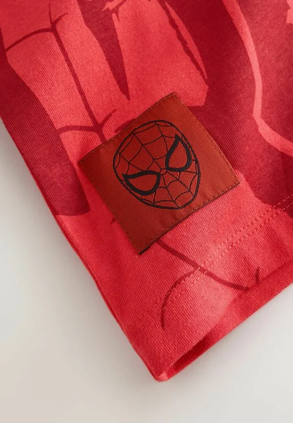Футболка с коротким рукавом и принтом супергероев marvel стандартного кроя Next, Red Tonal — фото 3