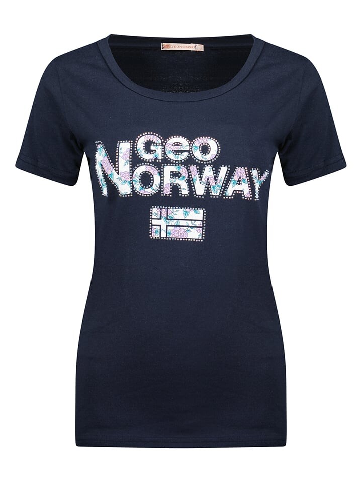 

Футболка Geographical Norway Jiliane, темно-синий