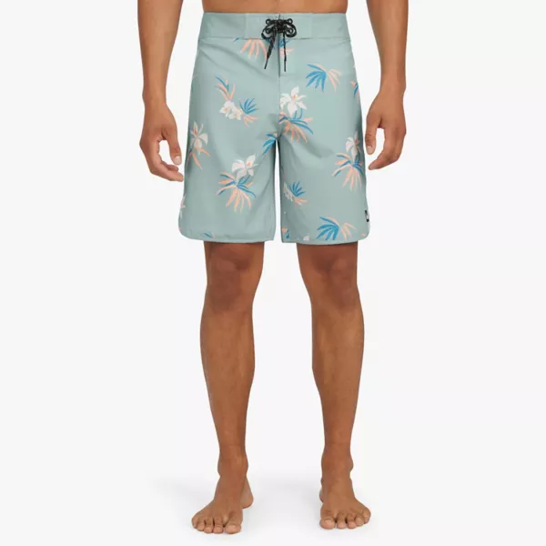 

Мужские шорты для серфинга 9 дюймов с волнистым лифом Quiksilver, цвет jade gray