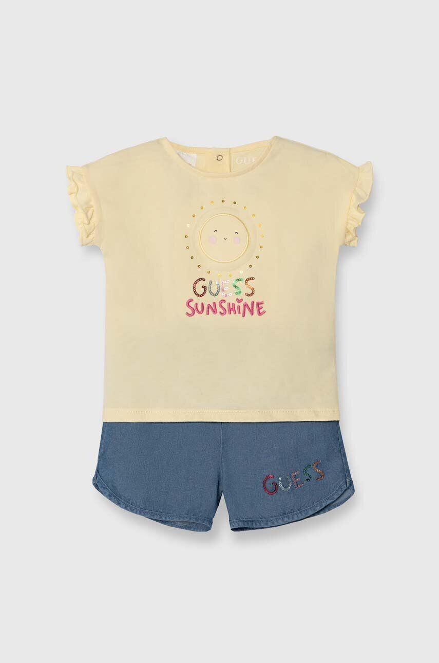 

Guess наряд новорожденного, желтый