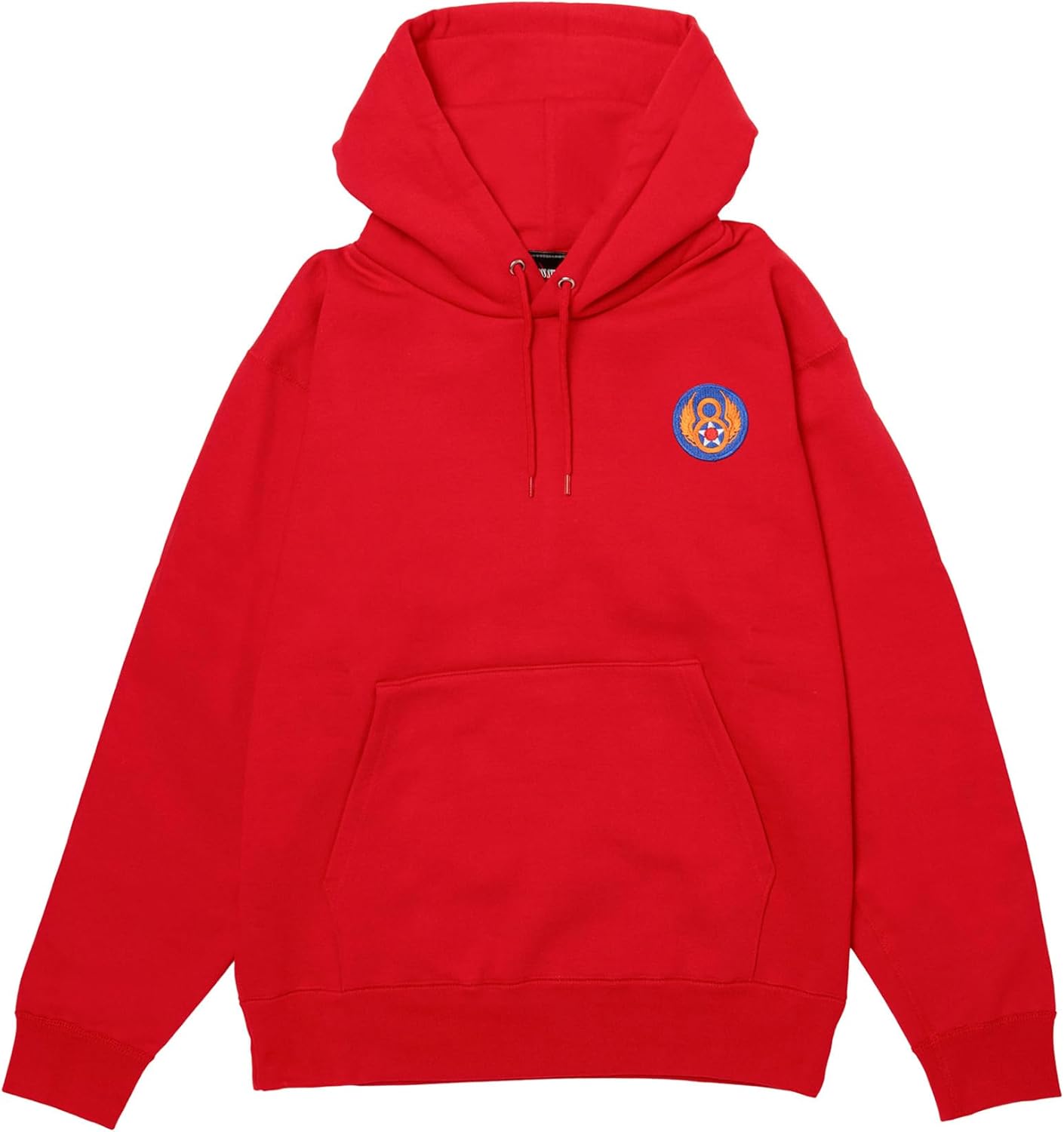 

Толстовка с капюшоном в стиле F, нашивка с гербом армии США, плотность ткани 12,4 унции, флисовая подкладка, красный цвет F-Style