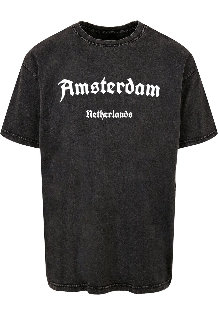 

Футболка Merchcode AMSTERDAM, черный