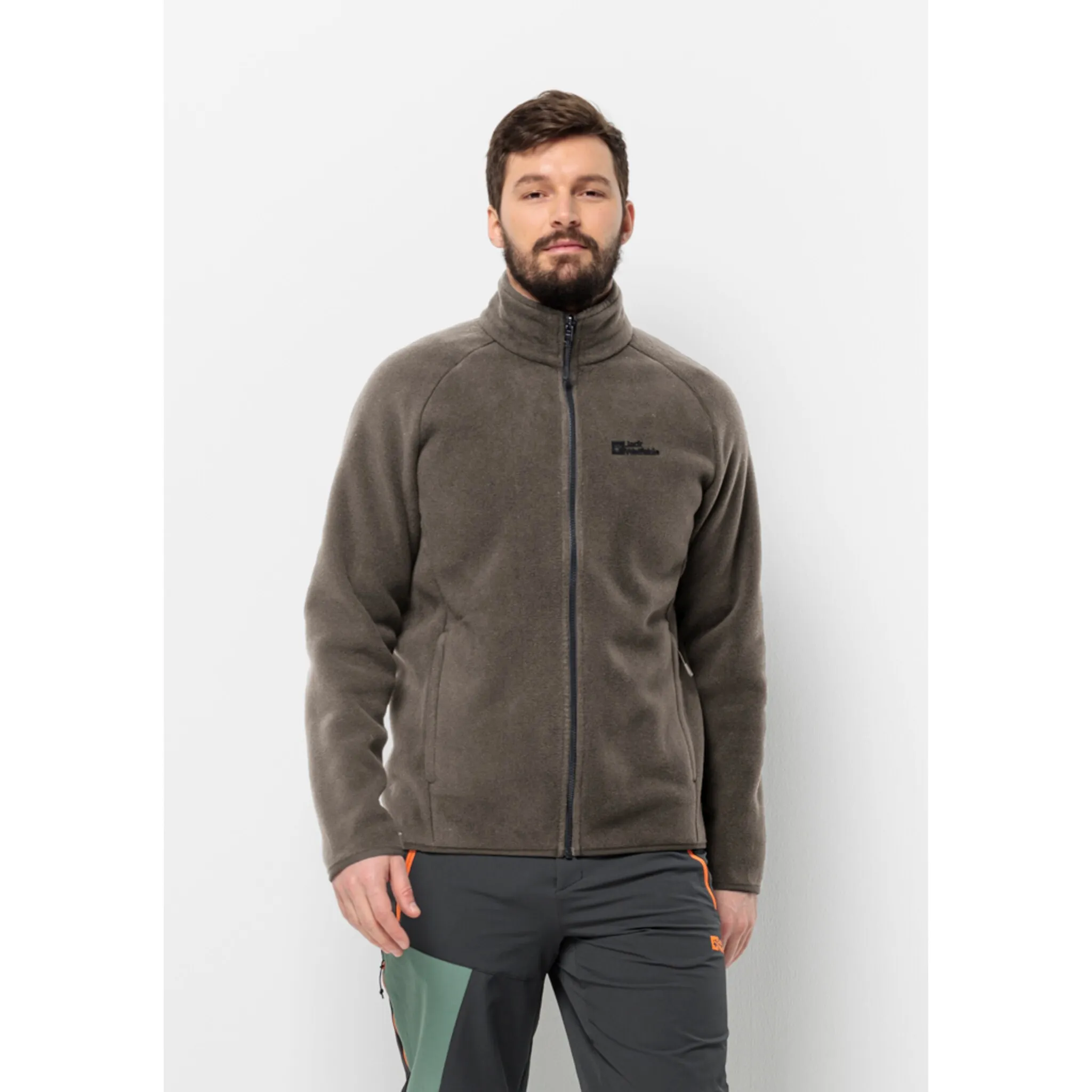 

Флисовая куртка Jack Wolfskin "WALDSTEIG FZ M", цвет Cold-Coffee