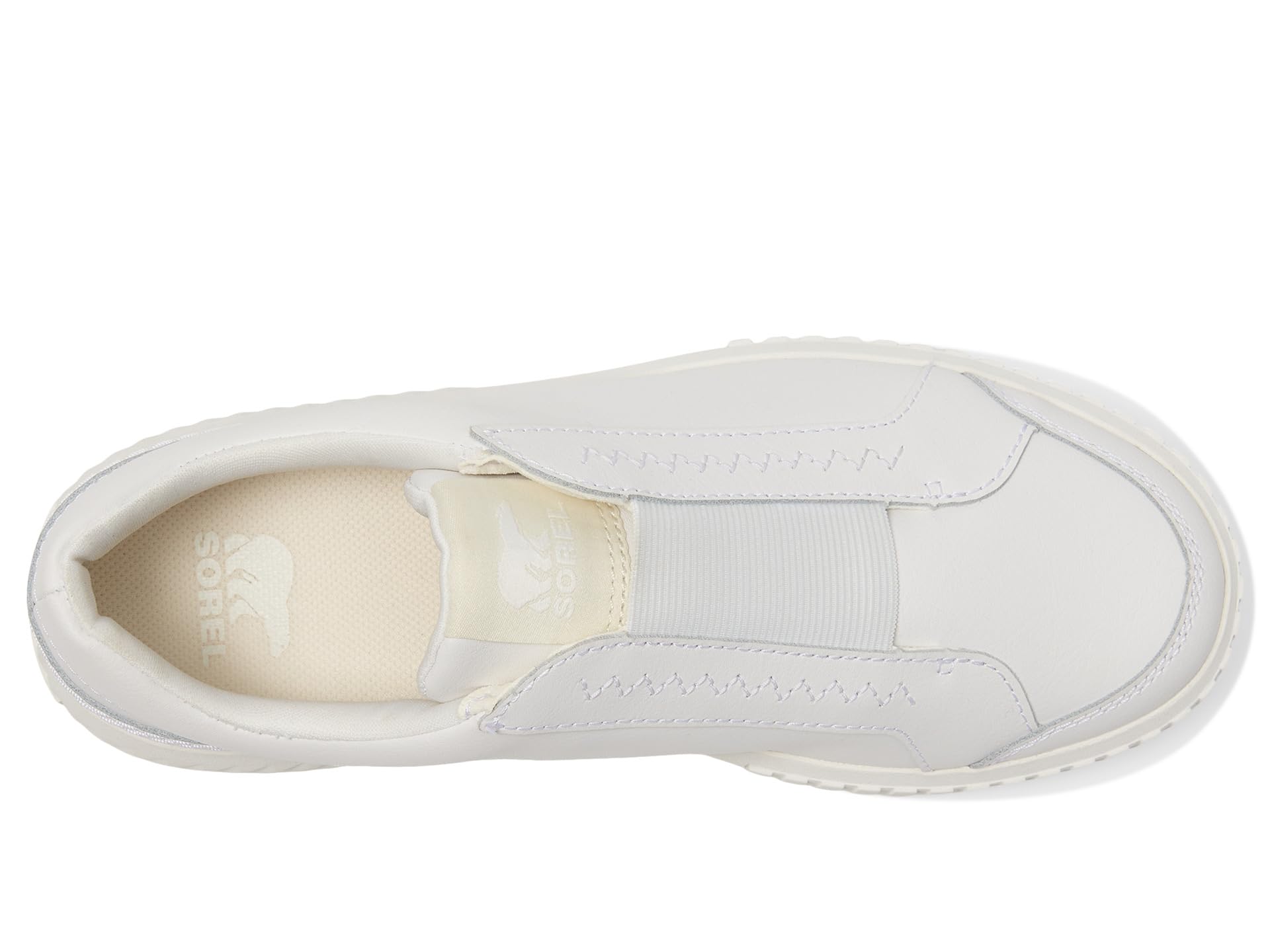 Кроссовки SOREL Ona Ave Slip On Sneaker, цвет Sea Salt/Chalk — фото 2