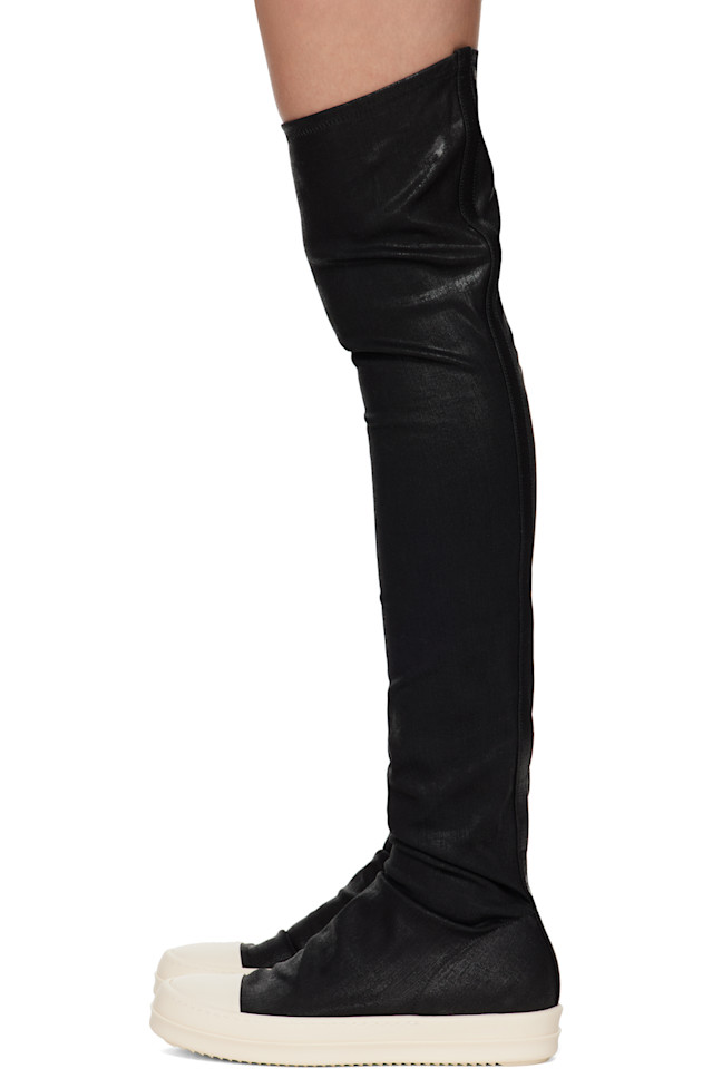 Голливудские высокие кроссовки-носки и высокие ботинки Rick Owens Drkshdw, мультиколор — фото 3