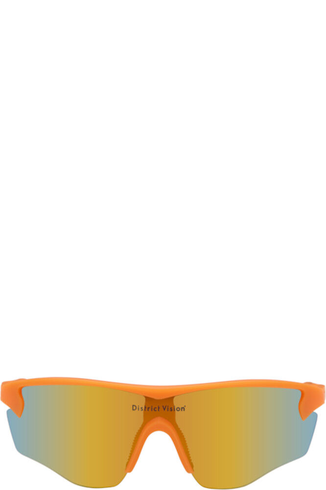

Оранжевые солнцезащитные очки Junya Racer District Vision