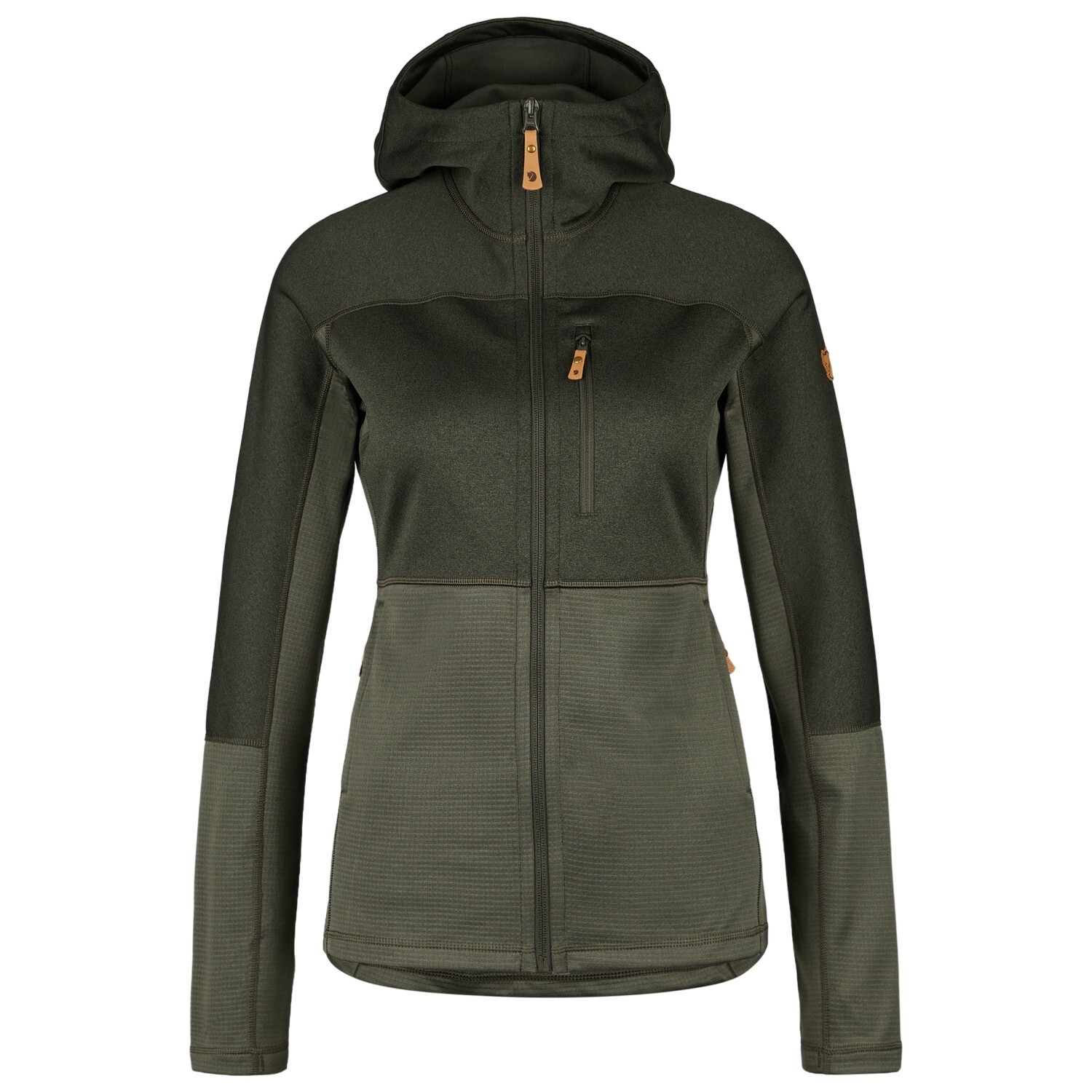 

Флисовая жилетка Fjällräven Women's Abisko Trail Fleece, цвет Deep Forest