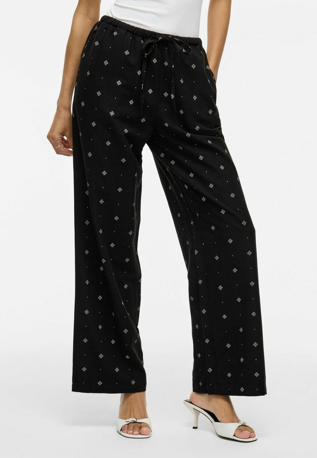 

Брюки MID WAIST VILA, антрацит