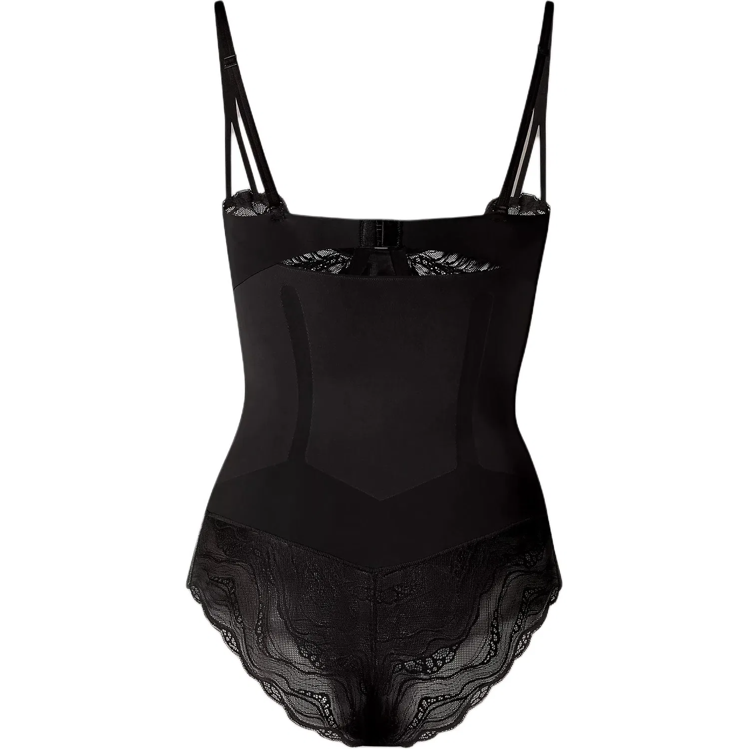 Боди Calvin Klein Black с кружевной отделкой — фото 2