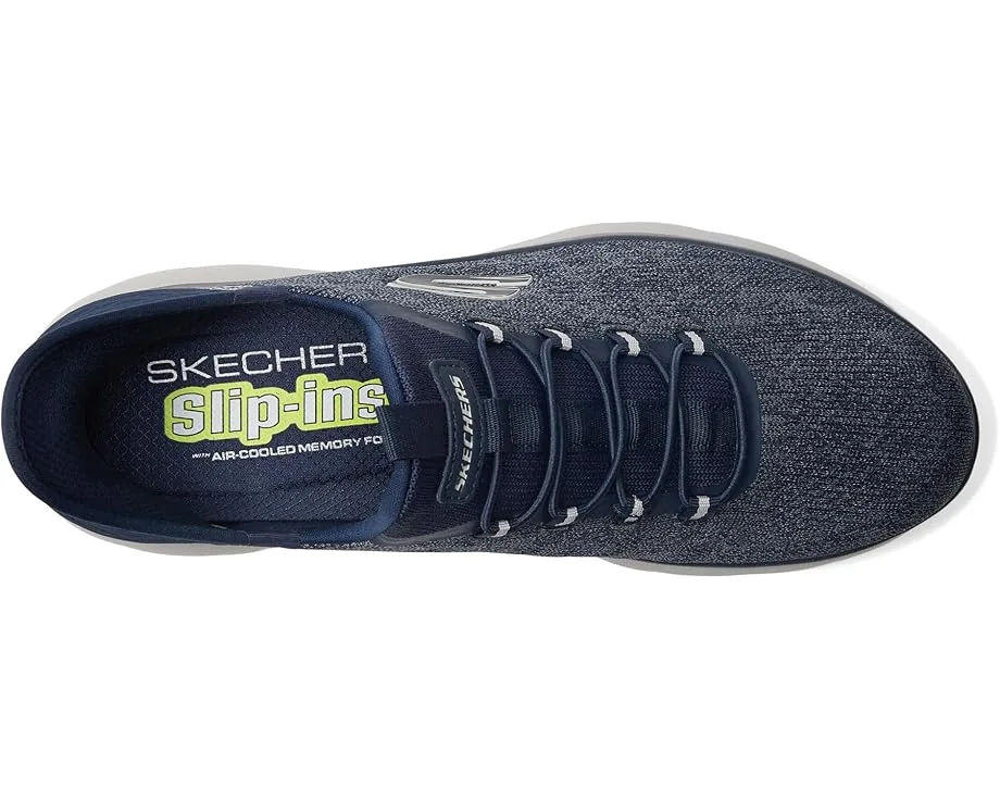 Кроссовки SKECHERS Summits Key Pace Hands Free Slip-In, Navy — фото 2