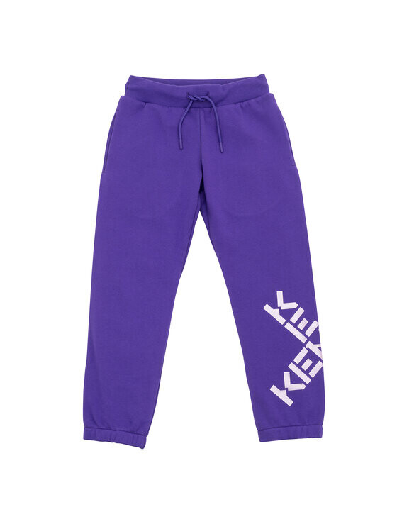 

Спортивные брюки стандартного кроя Kenzo Kids, фиолетовый