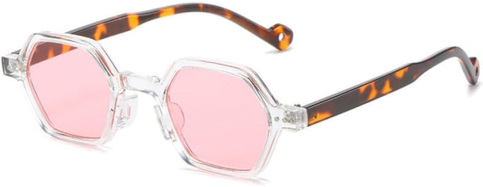 

Солнцезащитные очки Polygon Fashion для женщин, маленькая оправа, разноцветные, винтажные, мужские, с защитой от УФ-излучения UV400, женские солнцезащитные очки WNCKSQ, Clear-pink