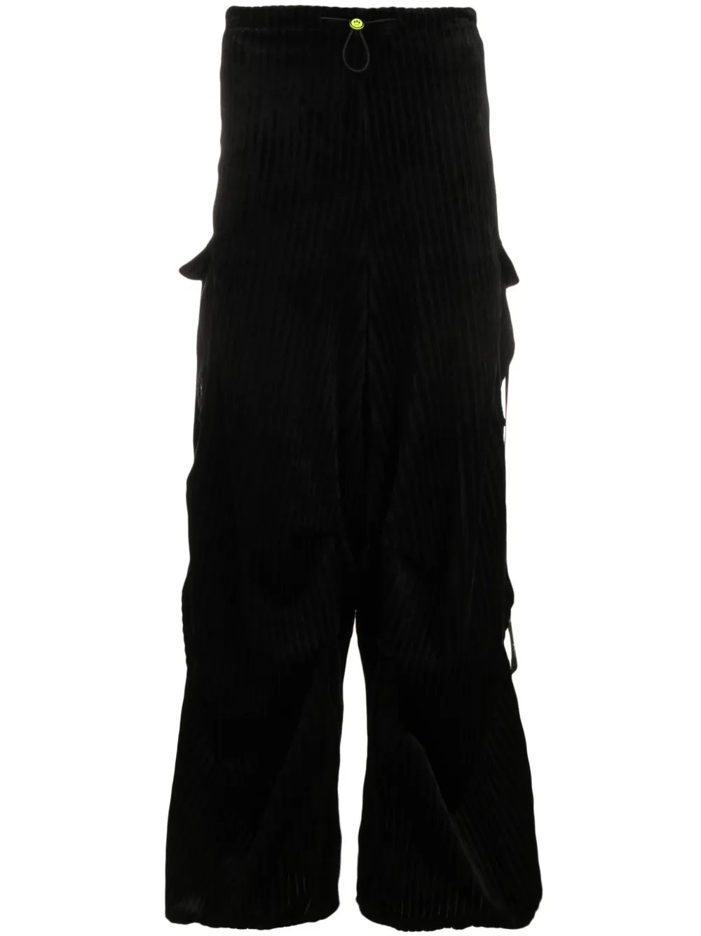 

Широкие брюки в рубчик Barrow, черный