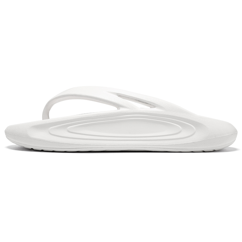 

KLAOSD Мужские белые шлепанцы с устойчивостью к истиранию и противоскользящим покрытием, цвет White