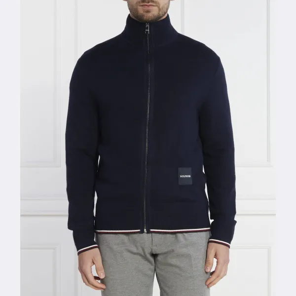 

Свитер обычного кроя Monotype gs с добавлением шелка Tommy Hilfiger, синий