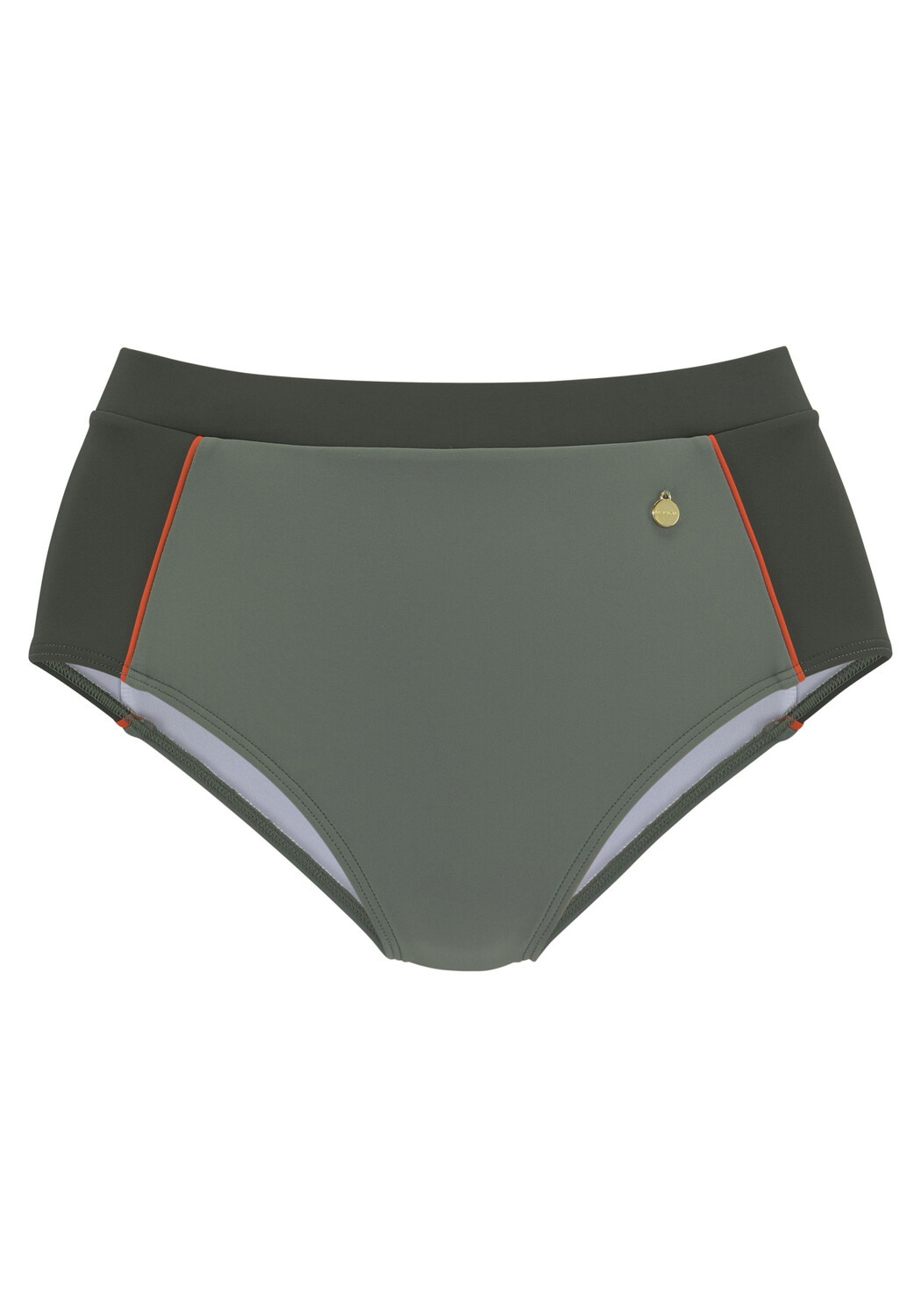 

Плавки бикини LASCANA Highwaist, оливковый