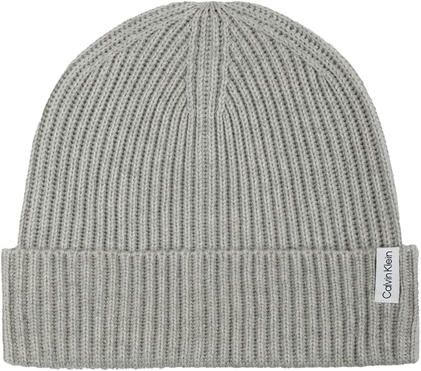 

Классическая хлопковая шапочка-бини в рубчик от Calvin Klein Accessories, Heroic Grey Heather, Серый, Классическая хлопковая шапочка-бини в рубчик от Calvin Klein Accessories, Heroic Grey Heather