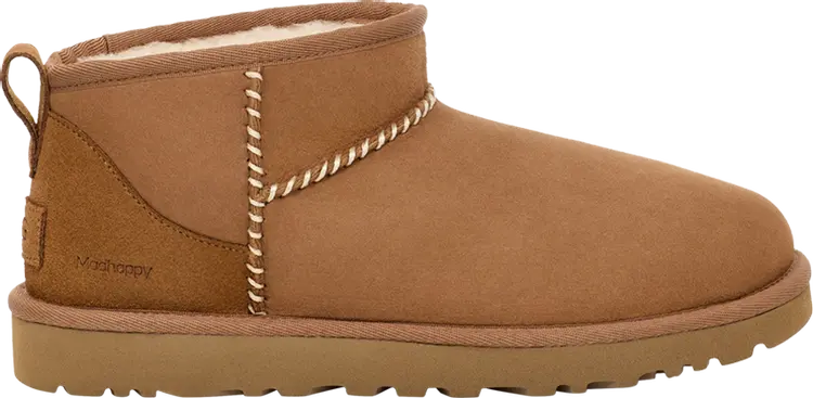 Кроссовки Madhappy x Wmns Classic Ultra Mini Boot 'Chestnut', коричневый