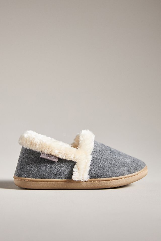 

Тапочки мягкие Minnetonka Dina, серый