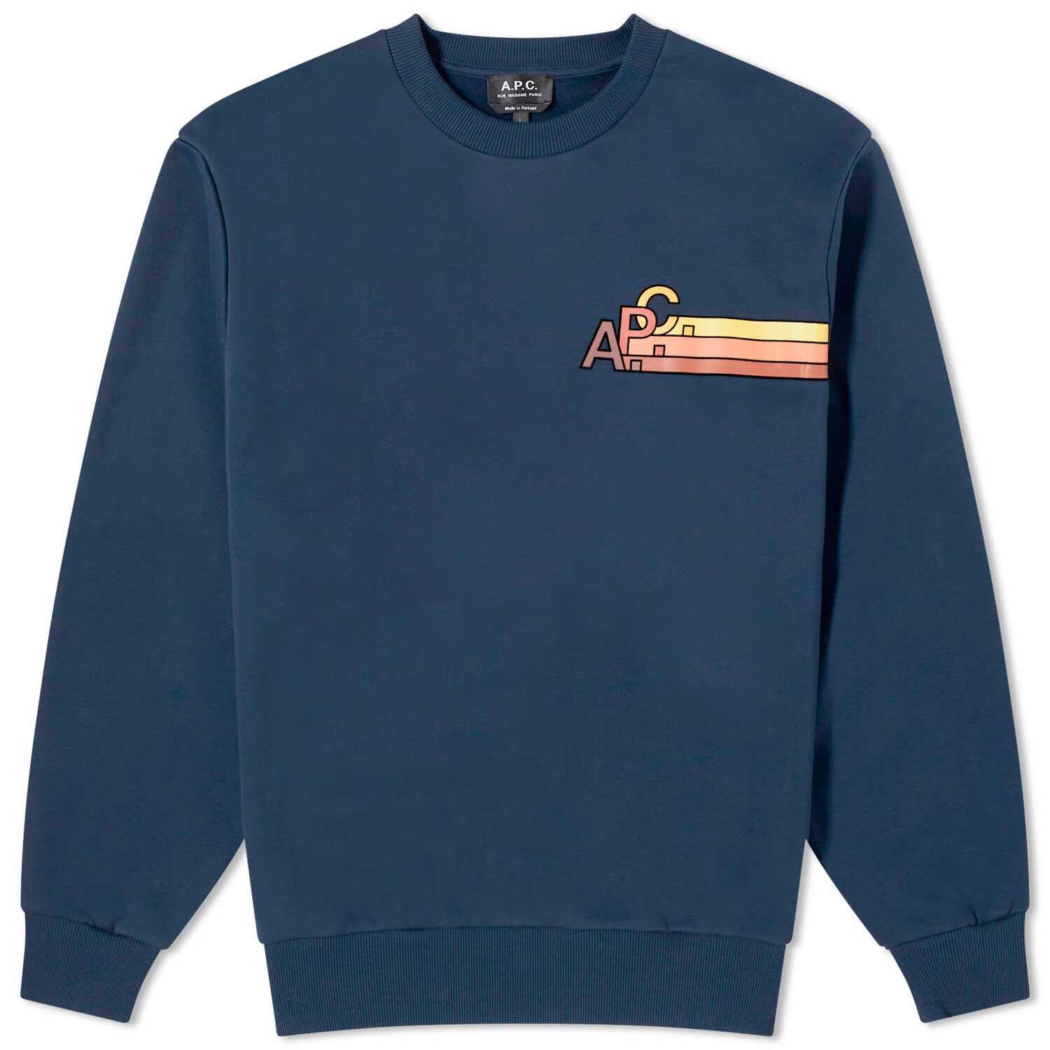 

Свитер A.P.C. Spring Crew, темно-синий