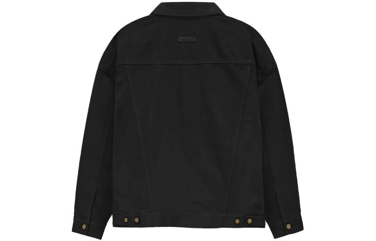 Мужская джинсовая куртка серии Cloud FW23, черная Fear Of God Essentials, черный — фото 2