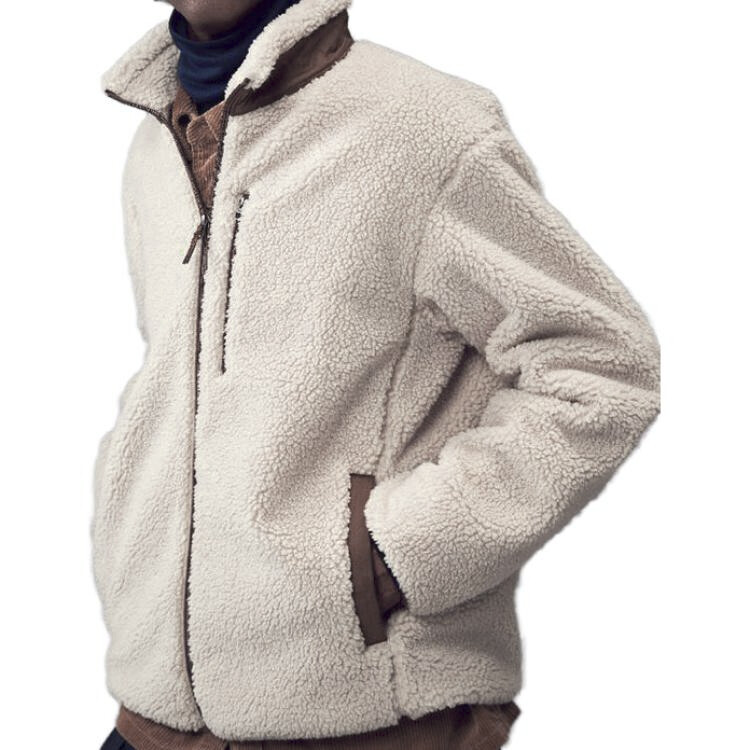 Флисовая куртка UNIQLO Unisex 2022 года, 31 бежевый — фото 4