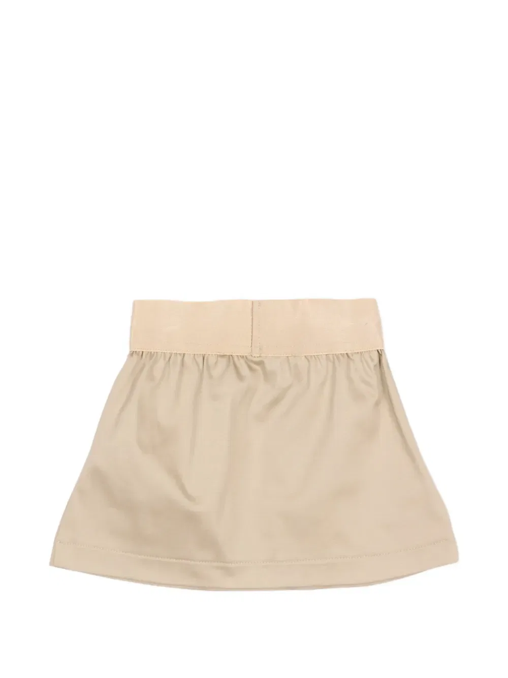 Юбка с логотипом на поясе Trussardi Junior, нейтральный — фото 2