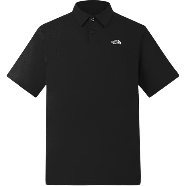 

THE NORTH FACE Футболка-поло SS25 мужская black, Черный, THE NORTH FACE Футболка-поло SS25 мужская black