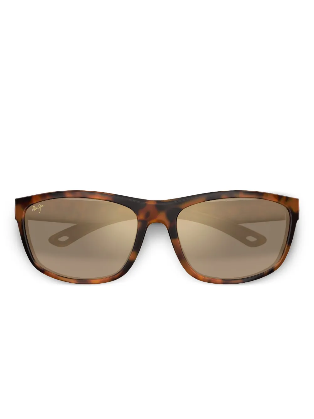 

Солнцезащитные очки Nuu Landing в оправе черепаховой расцветки Maui Jim, коричневый