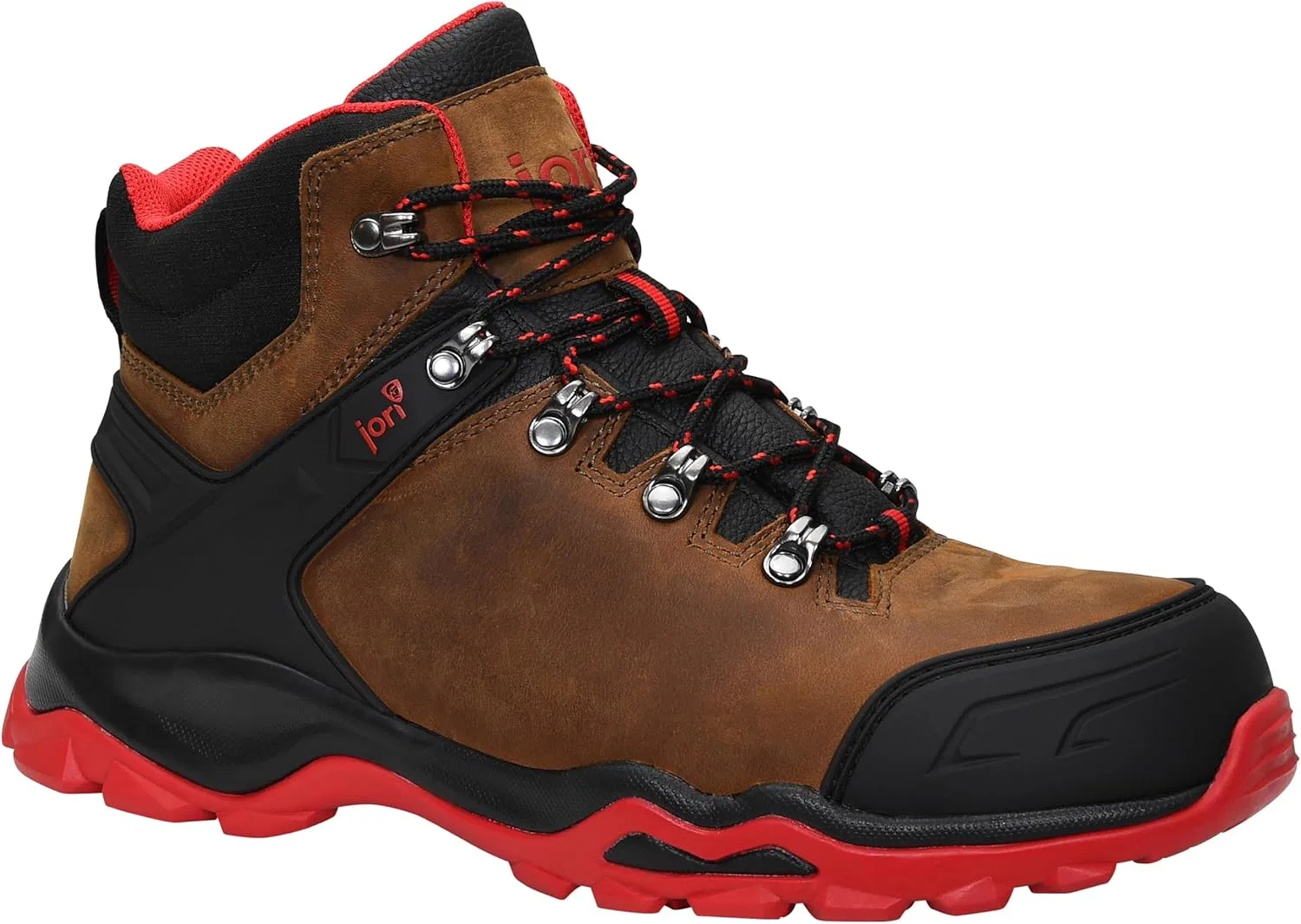 Защитная обувь ELTEN Jori jo_Powerful Brown Mid S3S, женская и мужская, кожа, стальной защитный носок, легкая, классическая