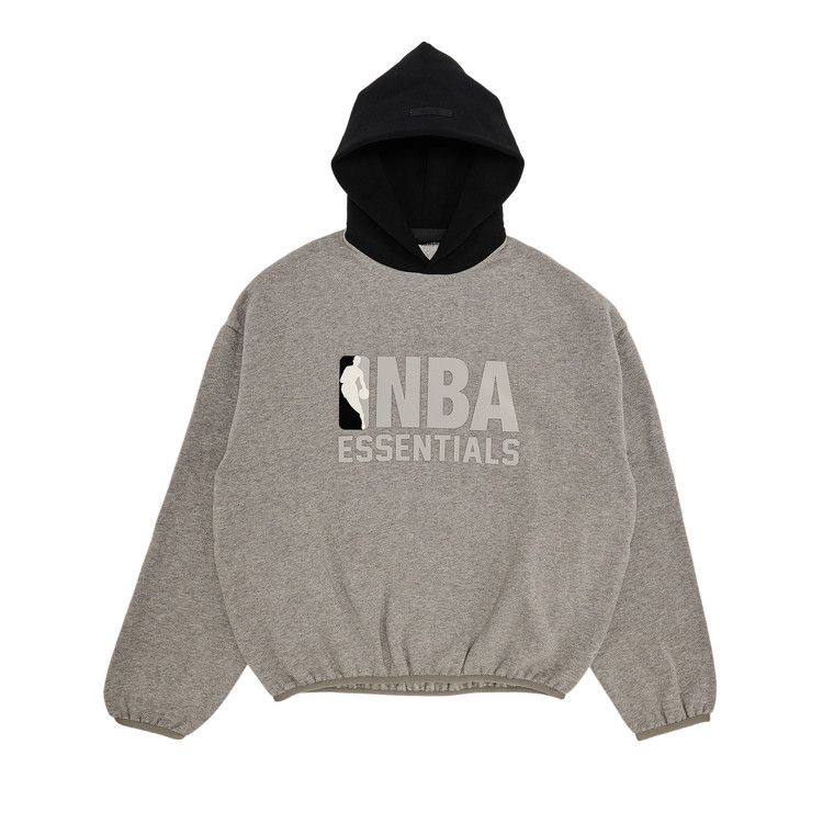 

Худи Fear of God Essentials x NBA Hoodie, Warm Heather/Black
