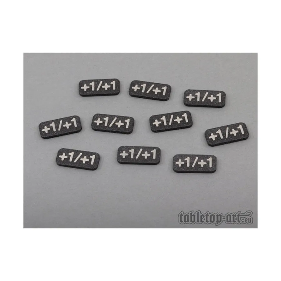 

Жетоны +1/+1 — Черный блеск, Bits & Accessories - Markers & Templates
