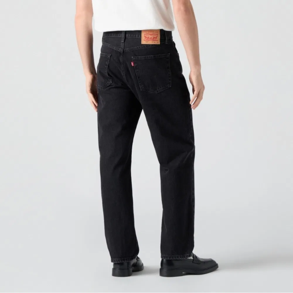 Мужские свободные прямые джинсы 565 чёрные от Levi's — фото 3