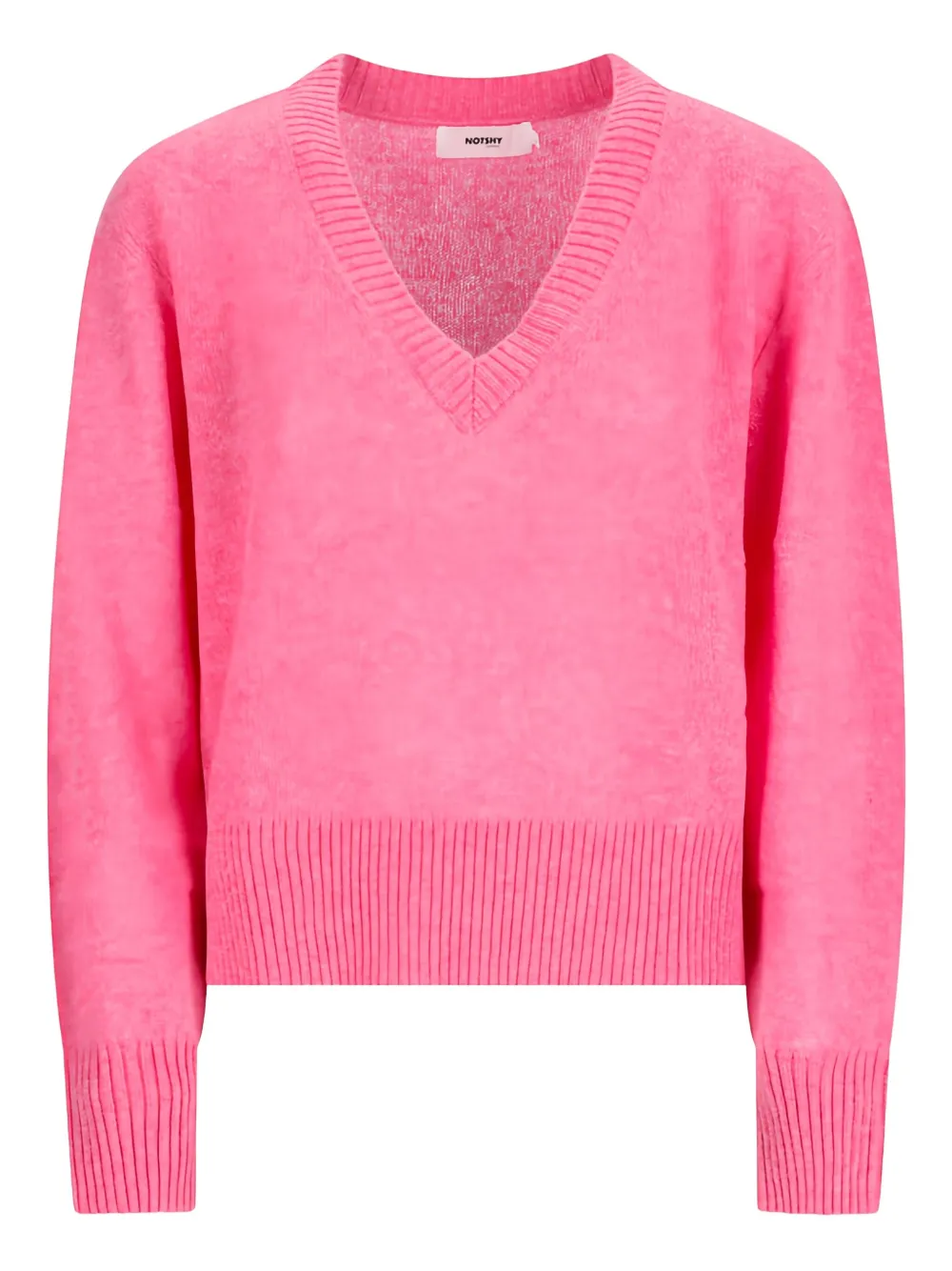 

Свитер Tini с V-образным вырезом Notshy, розовый