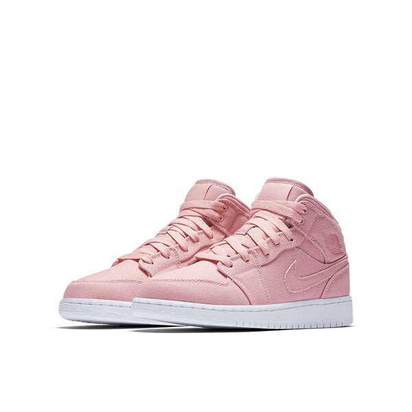 Кроссовки 1 retro mid 'pink' Air Jordan, мультиколор — фото 3