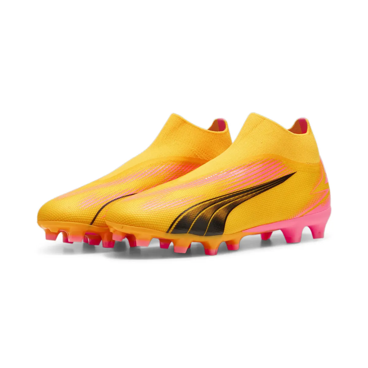 

Бутсы PUMA "бутсы ULTRA MATCH FG/AG без шнурков мужские", розовый