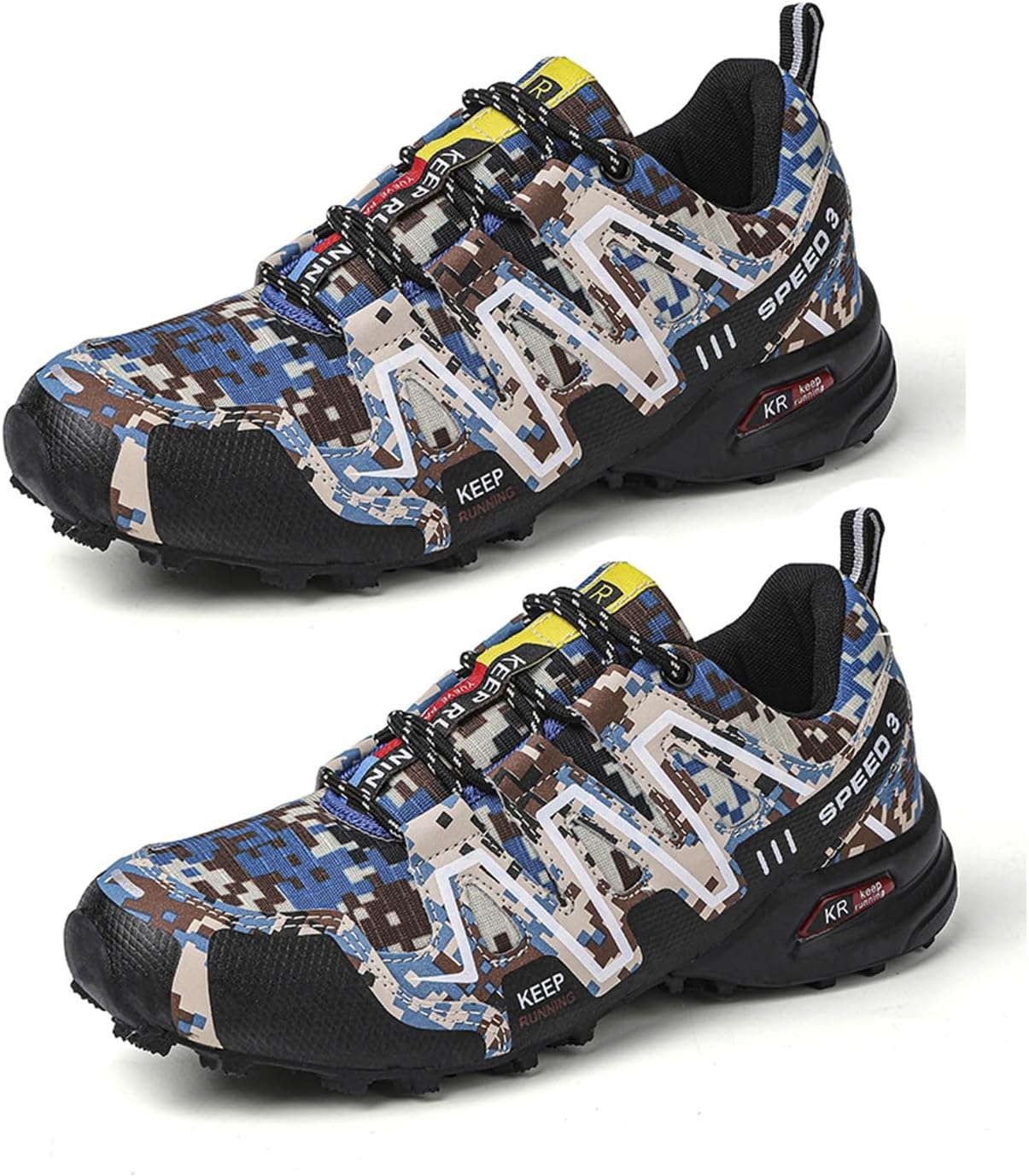 

Мужские дышащие походные кроссовки KtEli, спортивные для ходьбы и тенниса, слипоны для бега, размер 39, цвет: A, 39 F