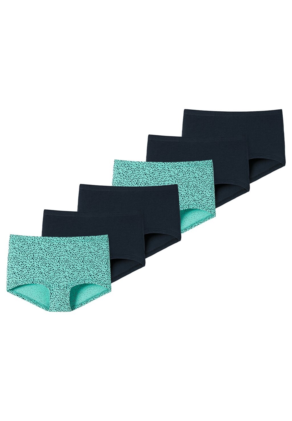 

Трусы 6ER PACK Schiesser, цвет blau mint