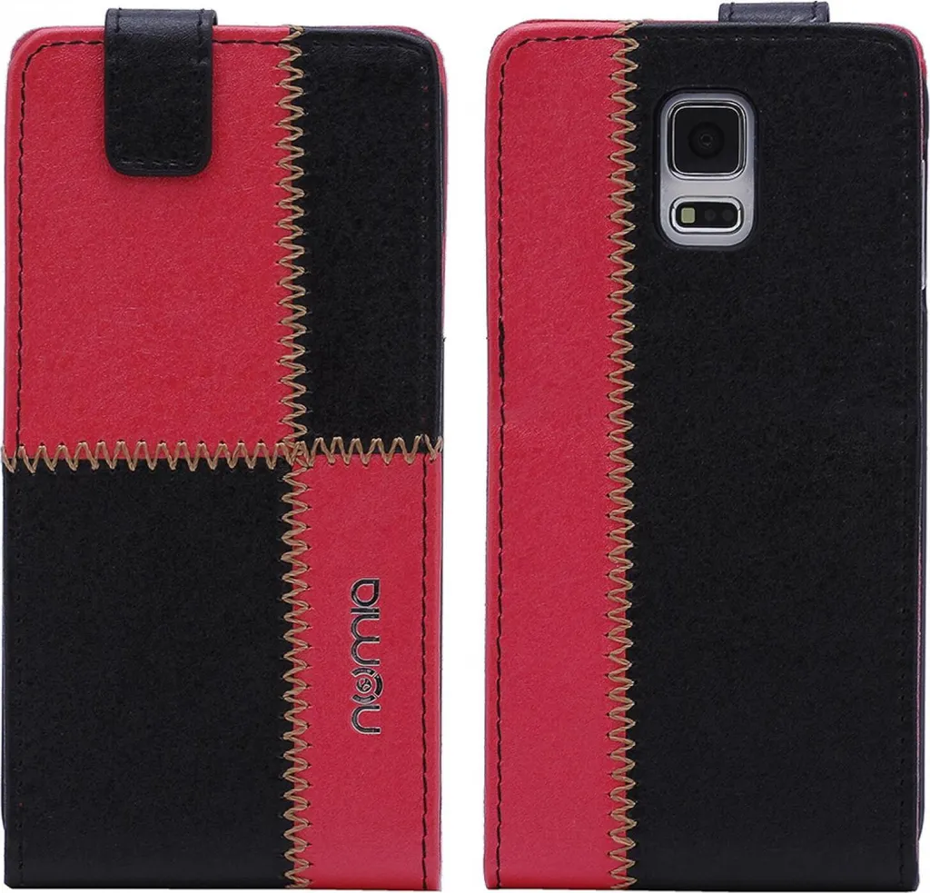 

Чехол для Samsung Galaxy S5 mini SM-G800F Numia Flipstyle черно-красный