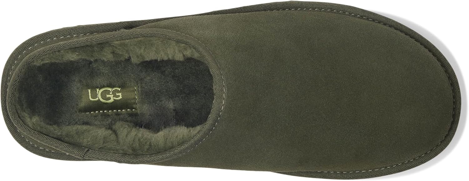 Мужские классические слипоны UGG, зеленый — фото 4