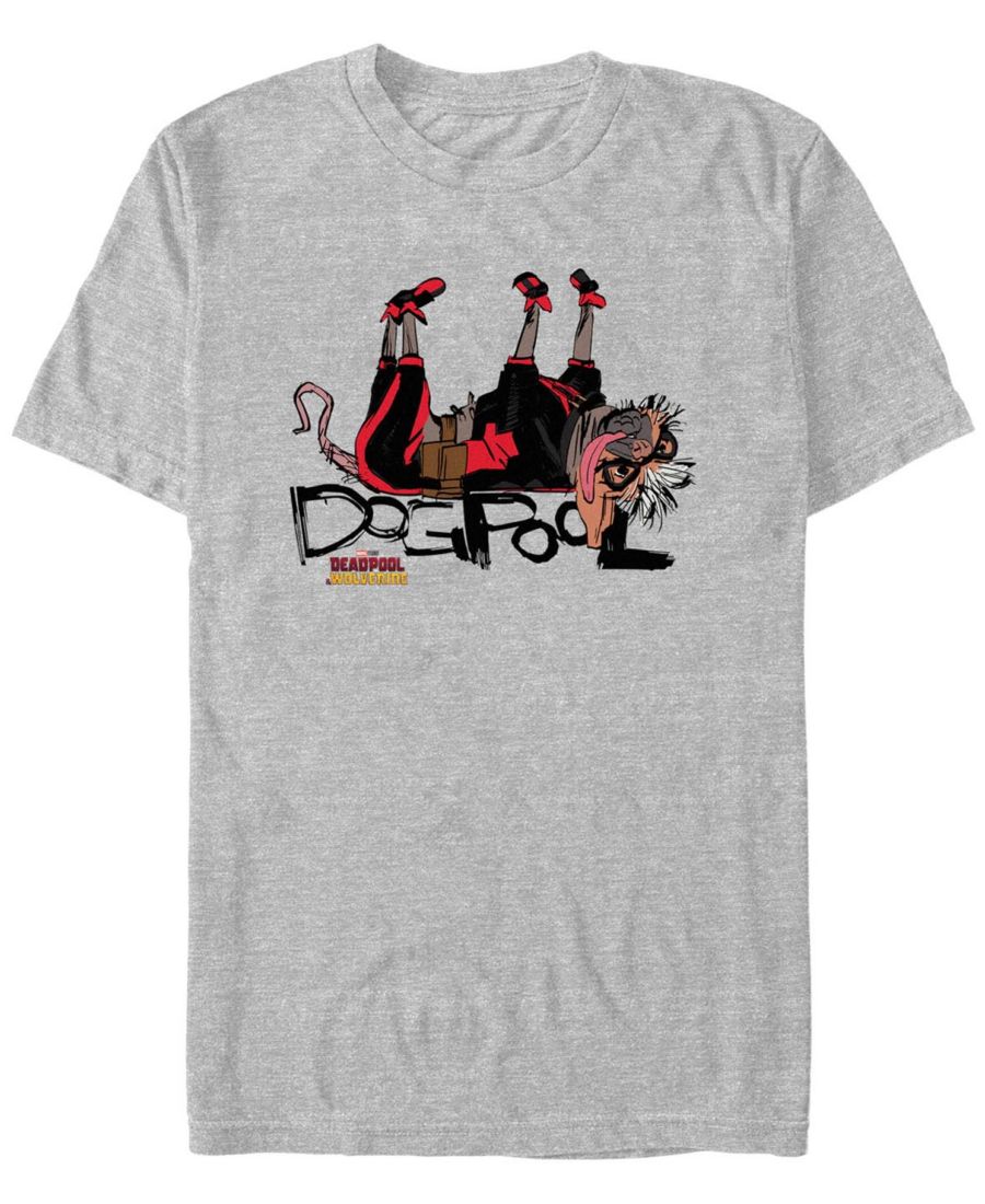 

Мужская футболка с коротким рукавом Dogpool Fifth Sun, Athletic Heather