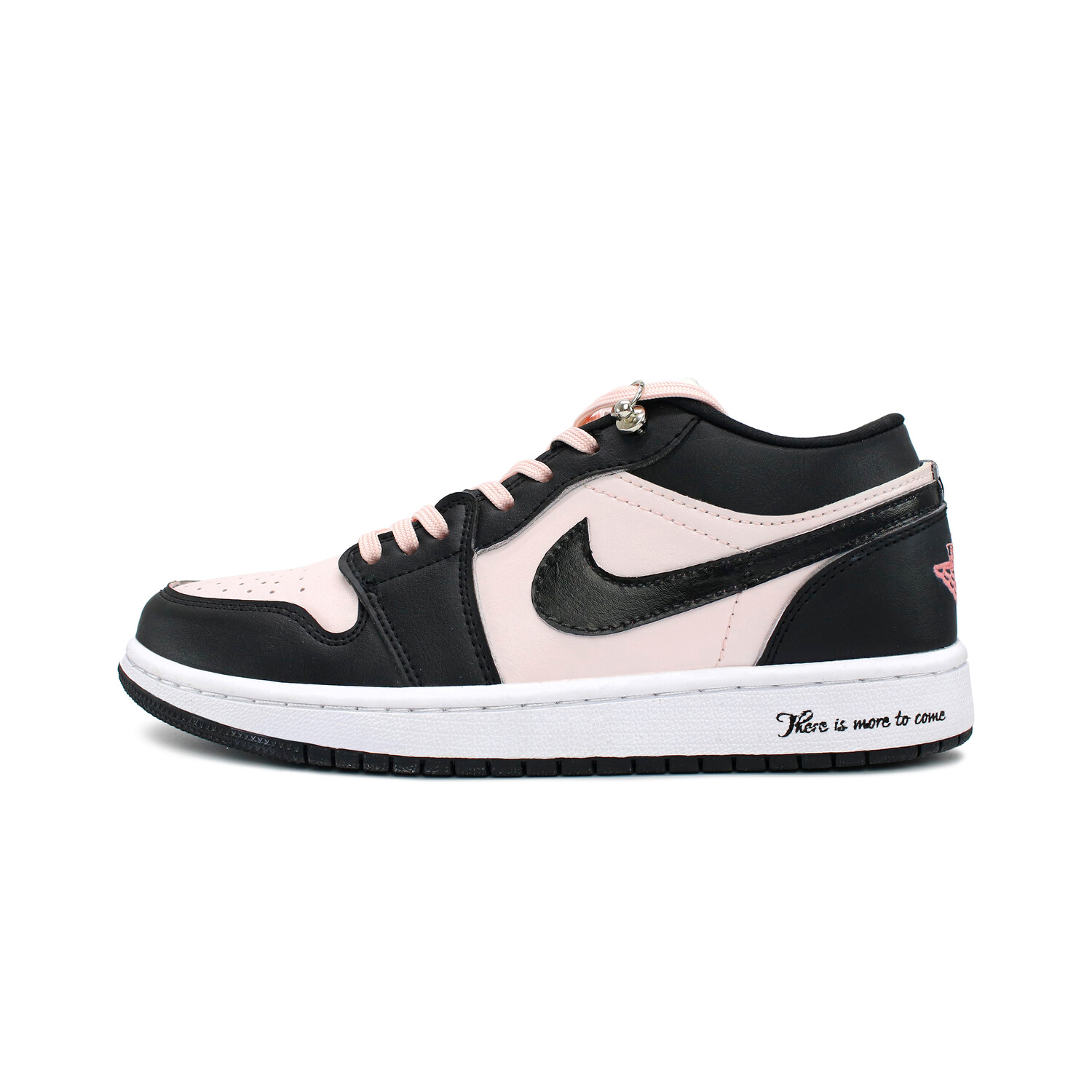 

Кроссовки Air JORDAN 1 Vintage Basketball Shoes Women's Low-Top Black Pink, Черный, Кроссовки Air JORDAN 1 Vintage Basketball Shoes Women's Low-Top Black Pink