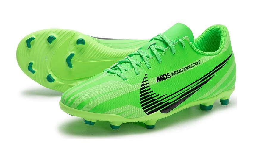 Детские футбольные бутсы Nike GS, Green/Yellow — фото 2