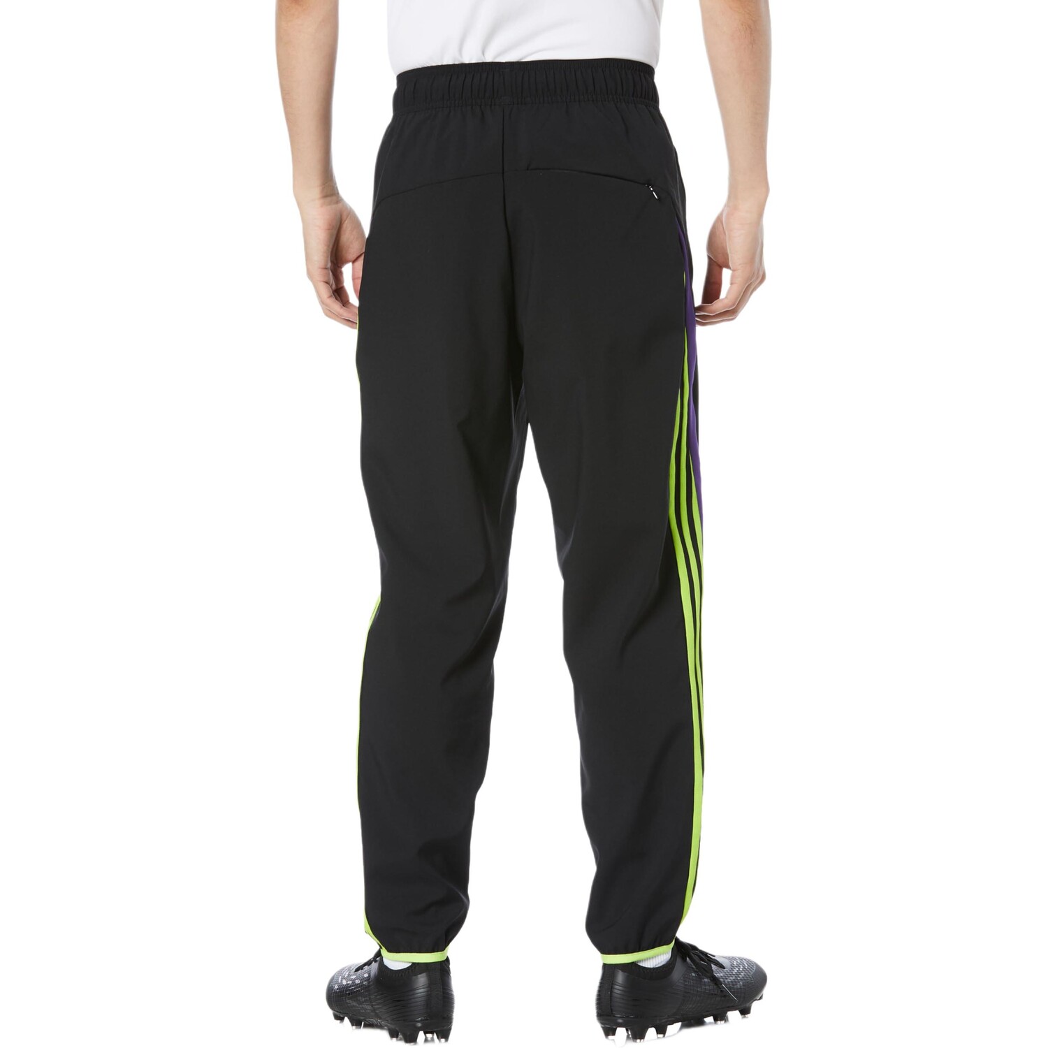 F50 Повседневные брюки мужские черные Adidas, черный — фото 3