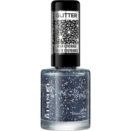 

Лак для ногтей Rimmel London Glitter Top Coat Diamond Dust 8 мл