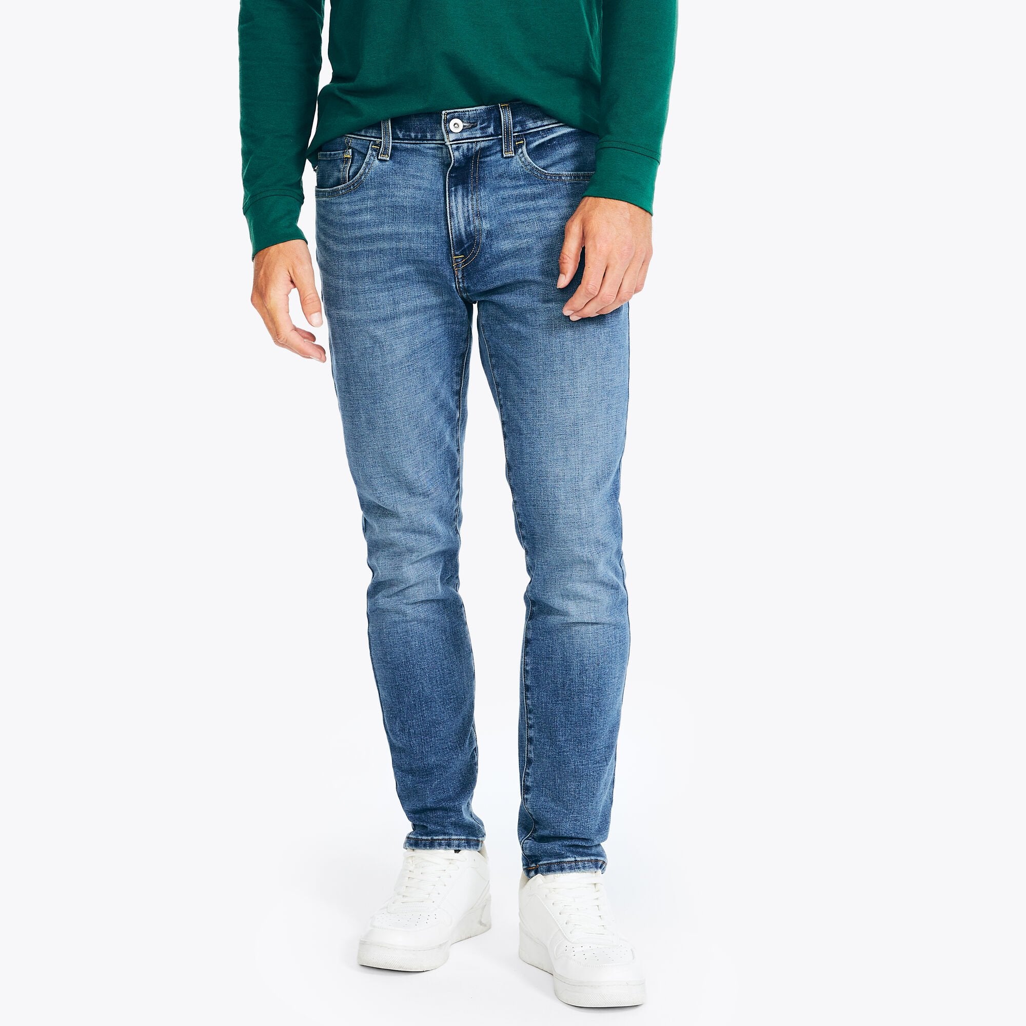

Nautica Мужские спортивные узкие эластичные джинсы, цвет oceania wash