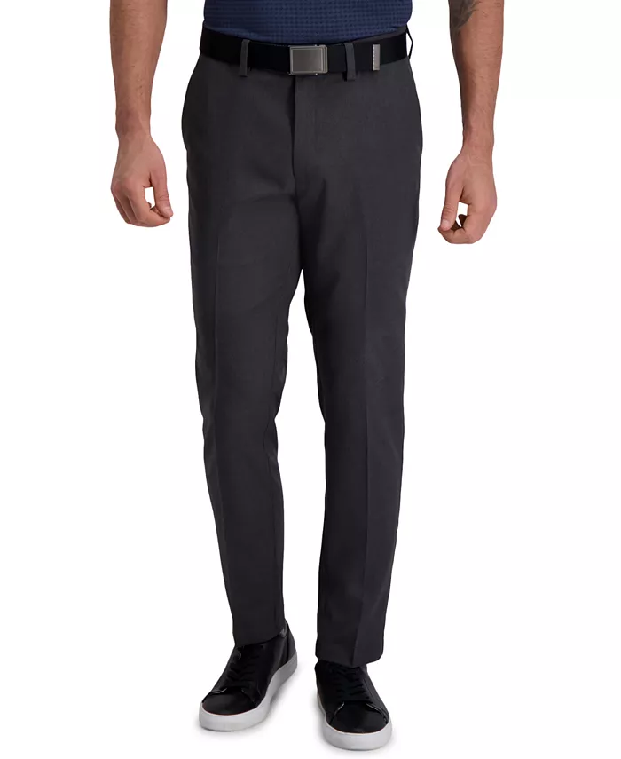 

Брюки Cool Right Performance Flex Slim Fit с плоской передней частью Haggar, серый