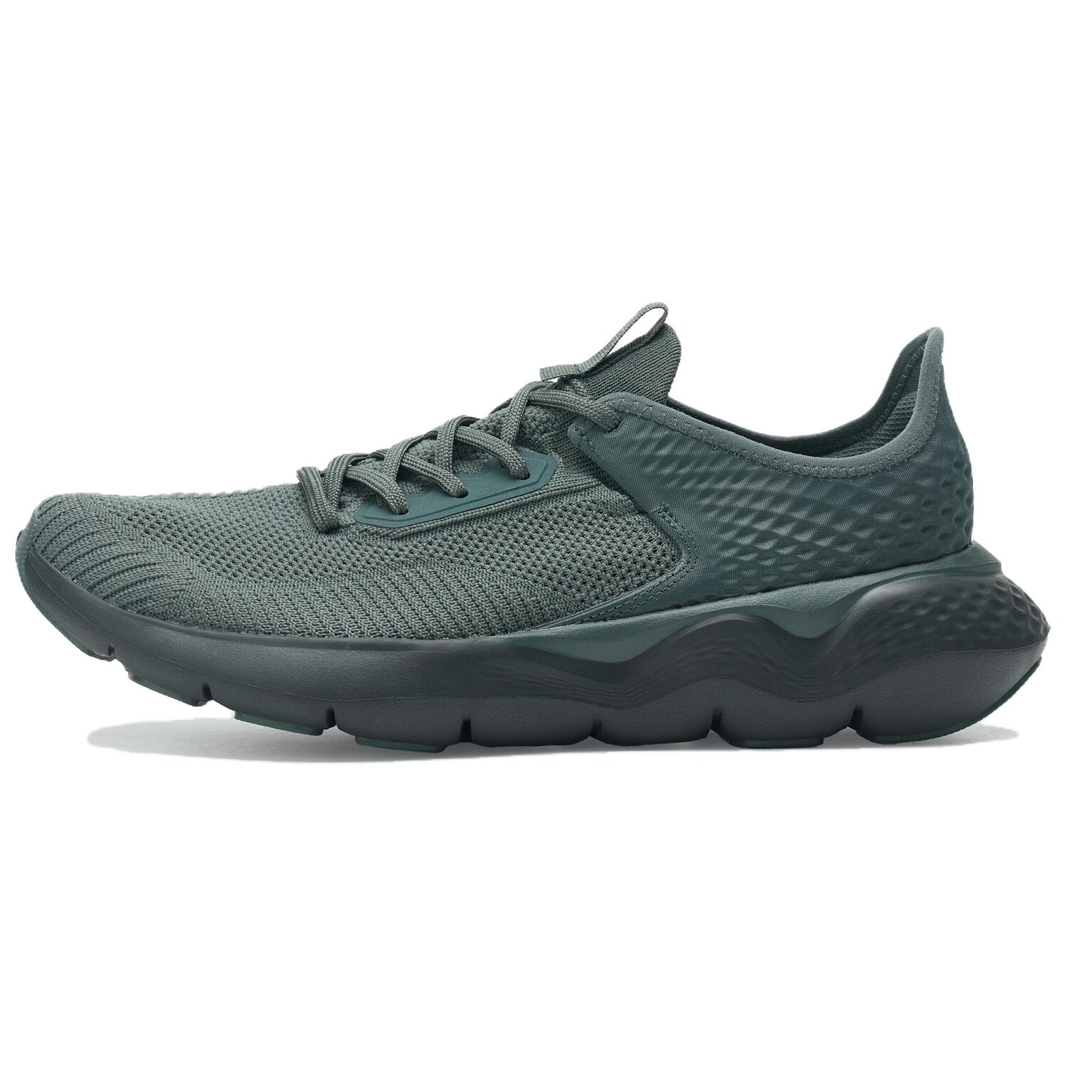 

Кроссовки мужские JF500.1 с низким верхом, темно-серый, зеленый Decathlon