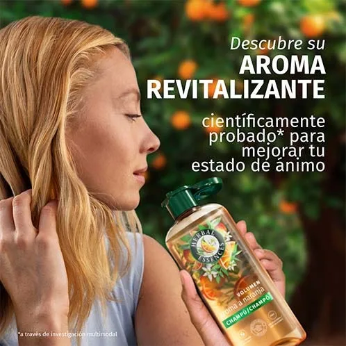 Шампунь для придания объема с ароматом апельсина 350 мл HERBAL ESSENCES — фото 2