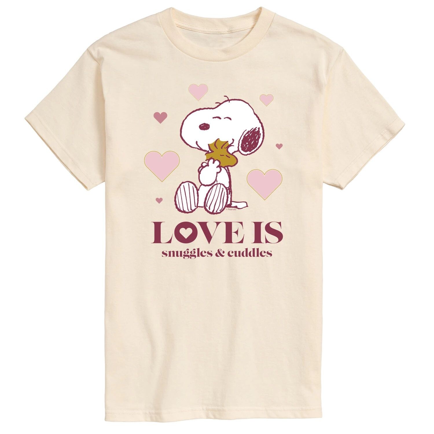 

Мужская футболка с арахисом Snuggles Cuddles Licensed Character, Серый, Мужская футболка с арахисом Snuggles Cuddles Licensed Character